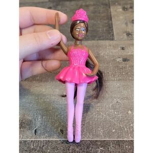McDonalds Barbie pink ballerina 2019 Mattel toy figure